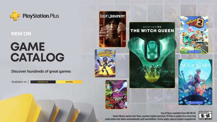 PlayStation Plus Extra e Premium, annunciate le novità di agosto 2023