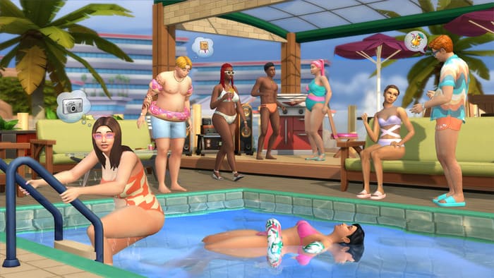 The Sims 4 presenta Poolside Splash e Modern Luxe i due nuovi Kit