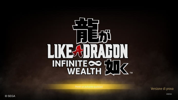 <strong>Like a Dragon Infinite Wealth</strong> - Le impressioni sulla demo
