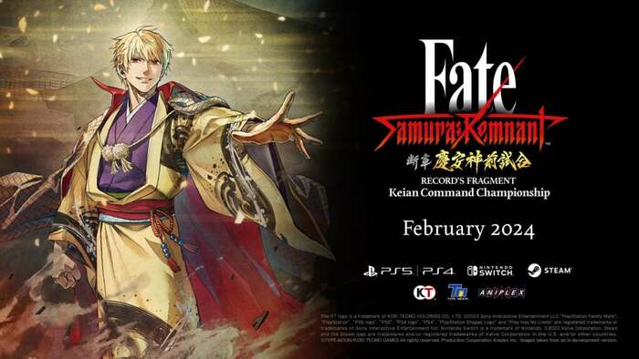 Fate/Samurai Remnant il DLC arriva a febbraio con Keian