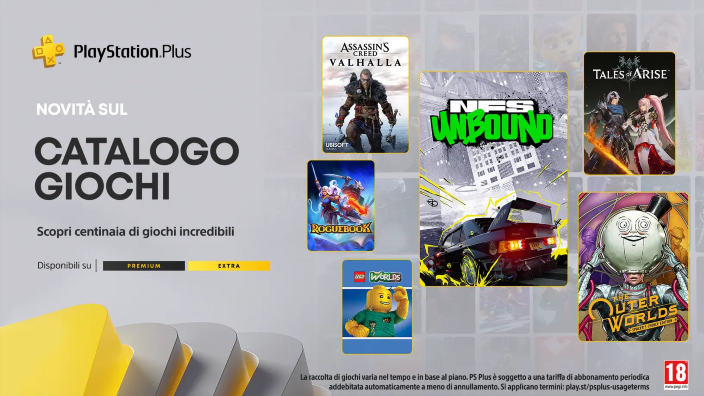 PlayStation Plus Extra e Premium, annunciate le novità di febbraio 2024