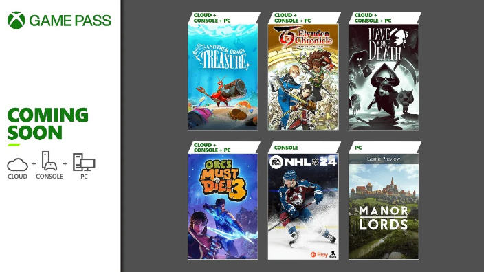 Xbox Game Pass vedrà ben 3 titoli al day one ad aprile 2024