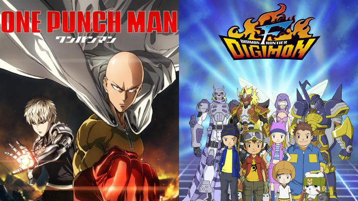 Crunchyroll annuncia One Punch Man e Digimon Frontier