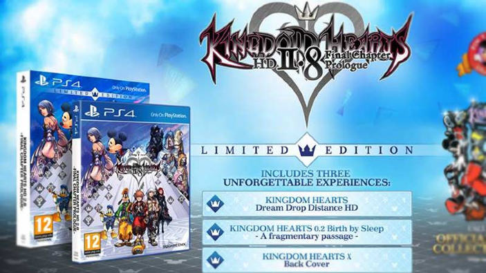 Kingdom Hearts HD 2.8 - Svelata la Limited Edition