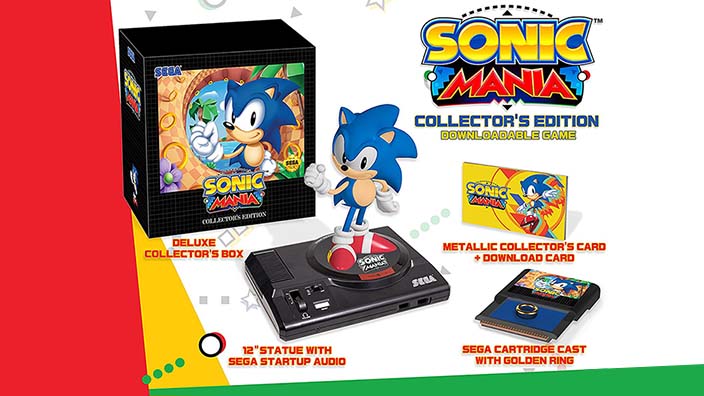 La Collector's Edition di Sonic Mania confermata in Europa