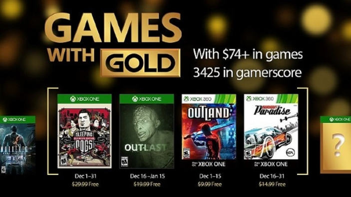 Sleeping Dogs e Burnout tra i Games with Gold di dicembre