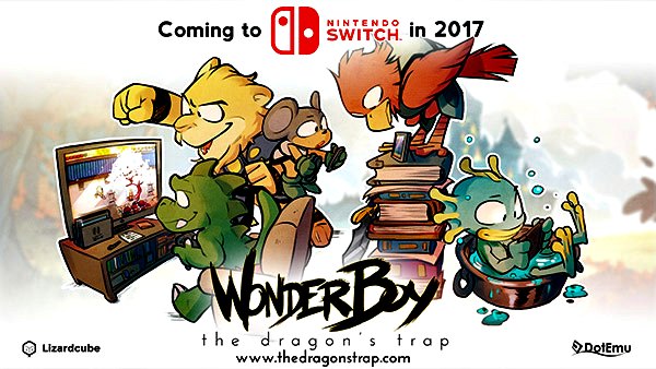 Wonder Boy The Dragon's Trap approderà su Nintendo Switch