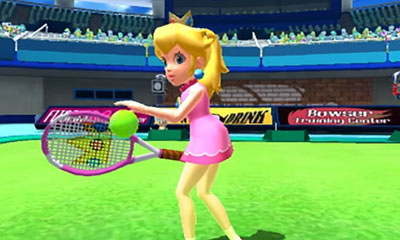 Il tennis di Mario Sports Superstars in video