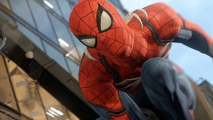 Spiderman tesse la sua tela sull'E3