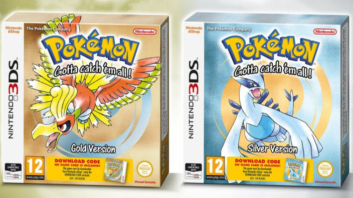 Versione fisica per Pokémon Oro e Argento su 3DS