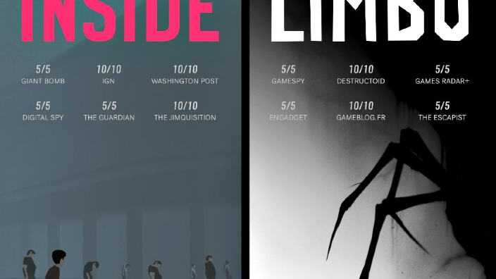 Finalmente disponibile la versione retail di Inside + Limbo