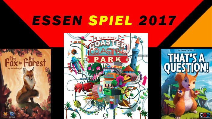 Essen 2017: anteprima di The Fox in the Forest, Coaster Park e That's a Question!