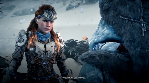 12 minuti di gameplay per Horizon: Zero Dawn - The Frozen Wilds