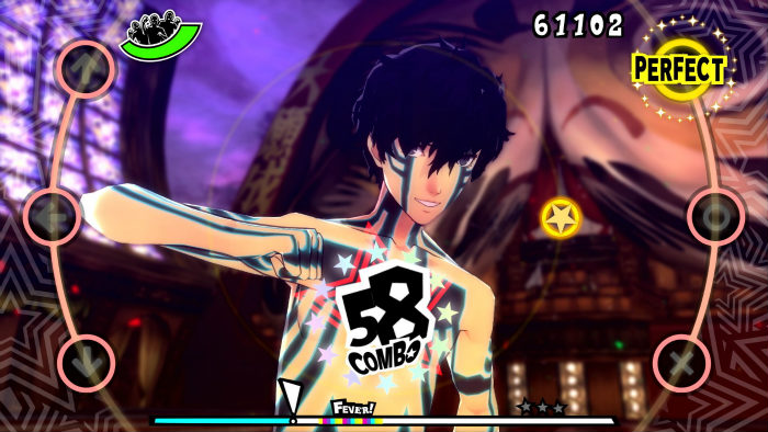 Screenshot per i costumi dlc di Persona 5 Dancing Star Night