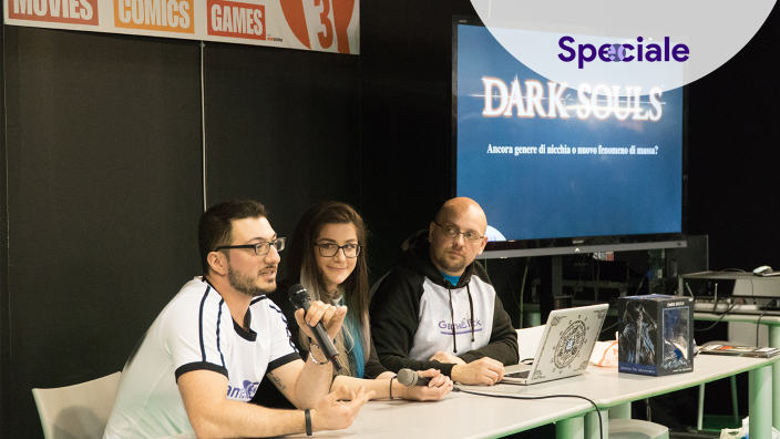 <strong>Conferenza Dark Souls a Cartoomics 2018</strong> - Online il video completo