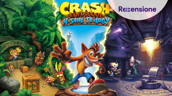 <strong>Crash Bandicoot N. Sane Trilogy</strong> - Recensione Switch