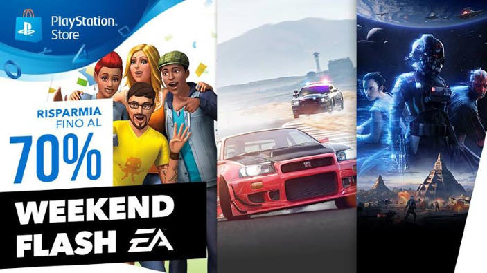 Tornano i saldi del weekend con Electronic Arts sul PlayStation Store