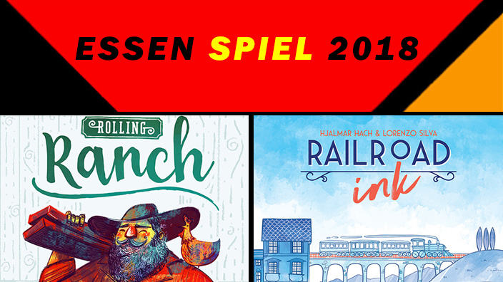 Essen 2018: anteprima di Railroad Ink e Rolling Ranch