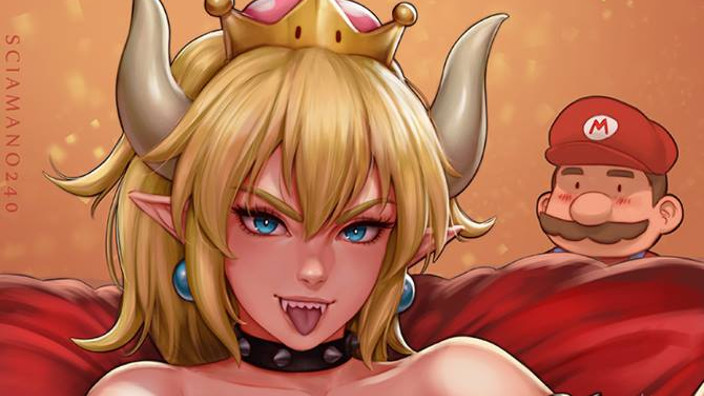 Bowsette: le fanart made in Italy!