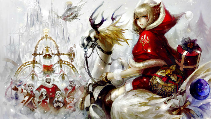 Final Fantasy XIV si prepara all'evento natalizio