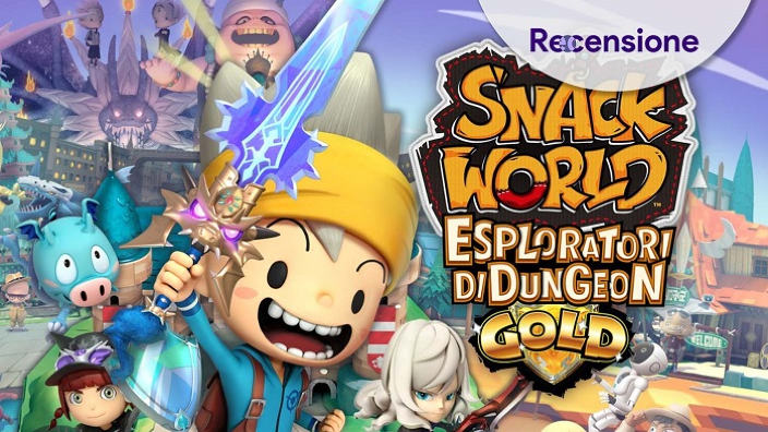 <strong>Snack World Esploratori di Dungeon Gold</strong> - Recensione