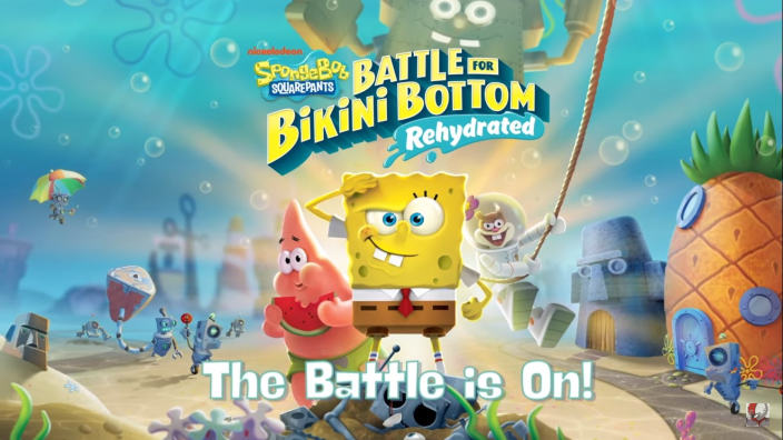 SpongeBob Squarepants Battle for Bikini Bottom - Rehydrated - mostrata la modalità multiplayer