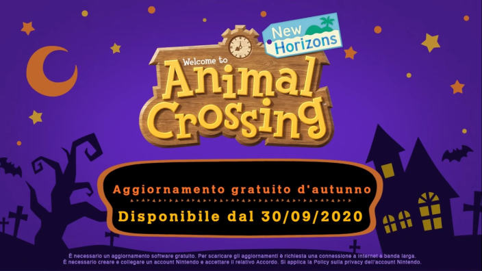 Animal Crossing New Horizons - A breve la stagione autunnale