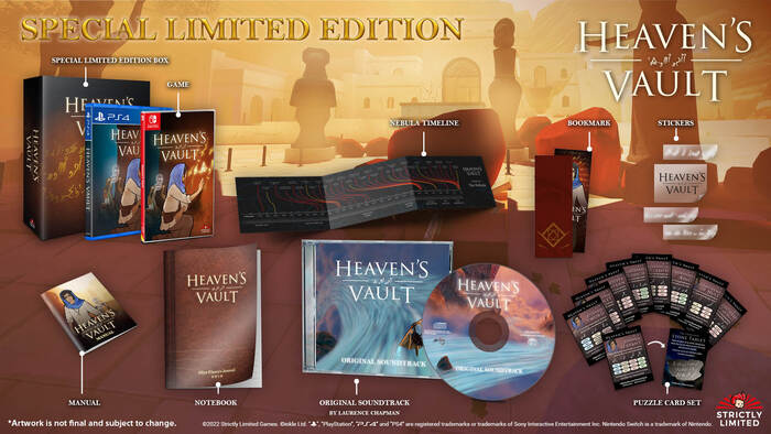 Heaven's Vault arriva retail grazie a Strictly Limited Games