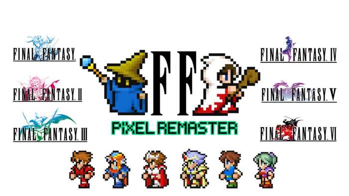 Final Fantasy Pixel Remaster arriva il 19 aprile su PS4 e Switch