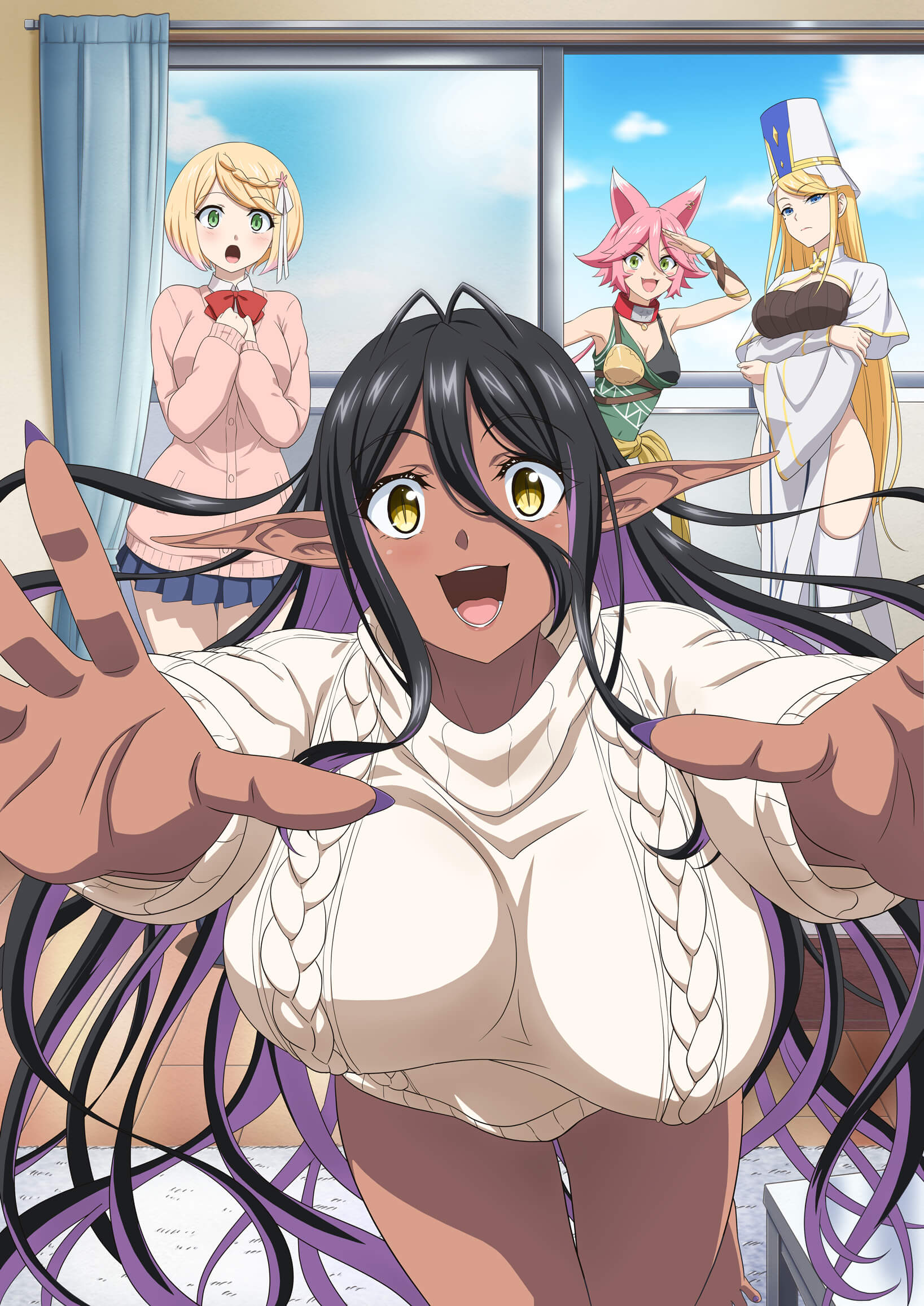 L'elfa oscura un po' ossessiva mi ha seguito dall'altro mondo