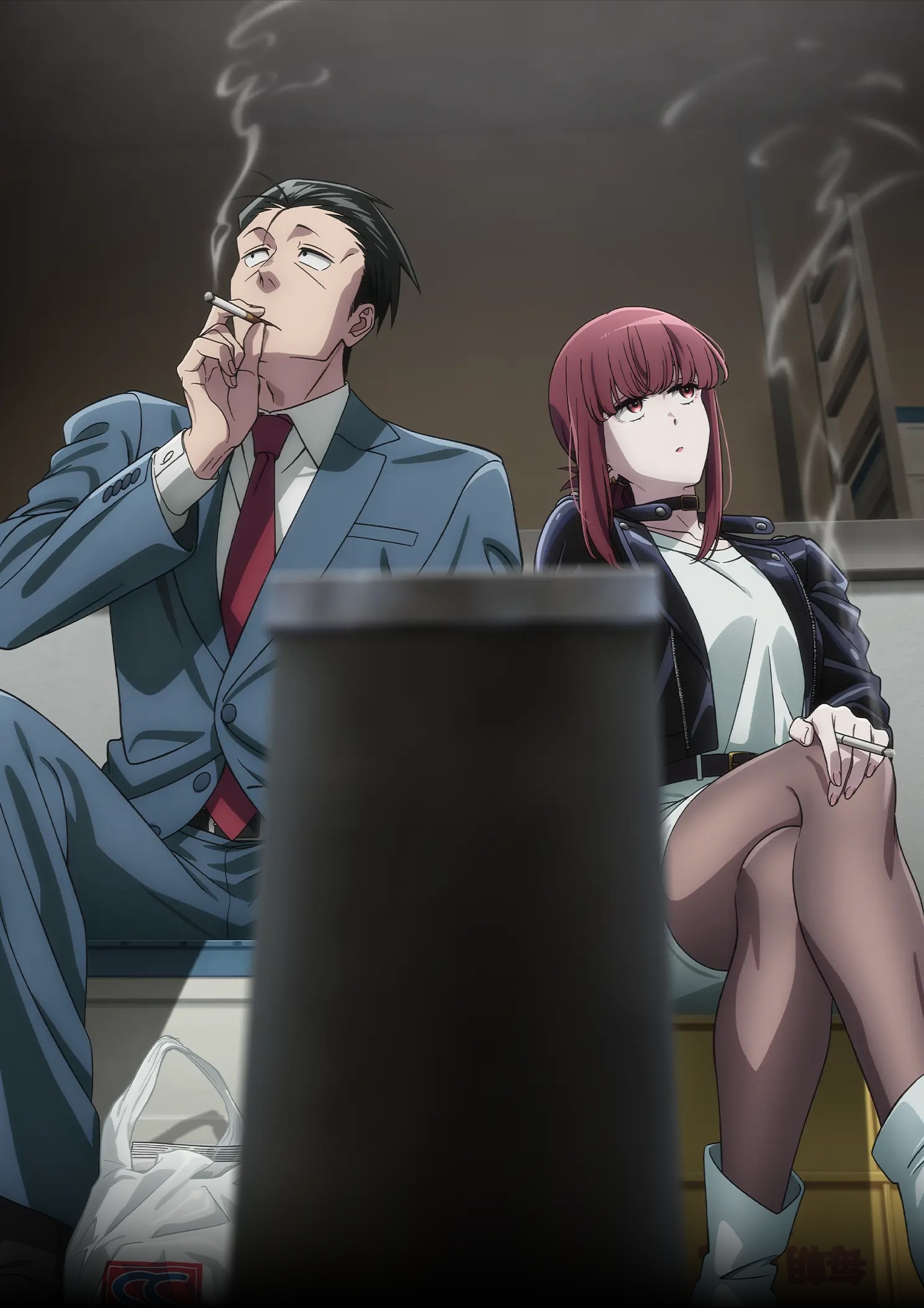 Smoking Behind the Supermarket with You