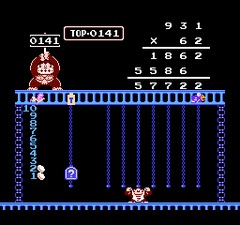 Donkey Kong Jr. Math