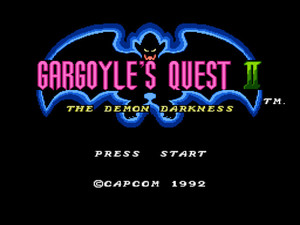 Gargoyle's Quest II: The Demon Darkness