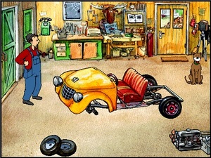 Gary Gadget: Building Cars