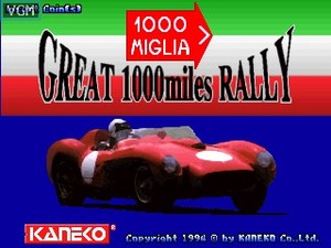 Great 1000 Miles Rally