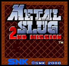 Metal Slug 2nd Mission