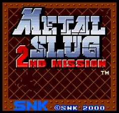 Metal Slug 2nd Mission