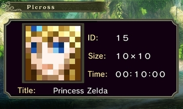 My Nintendo Picross: The Legend of Zelda: Twilight Princess