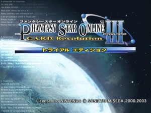 Phantasy Star Online Episode III: C.A.R.D. Revolution