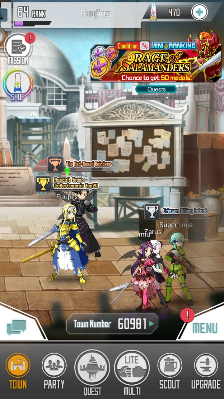 Sword Art Online Memory Defrag (Game) GamerClick.it