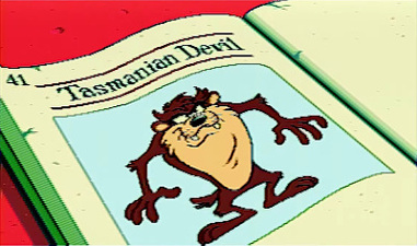 Taz in Escape from Mars