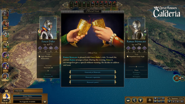 Great Houses of Calderia disponibile in Early Acces