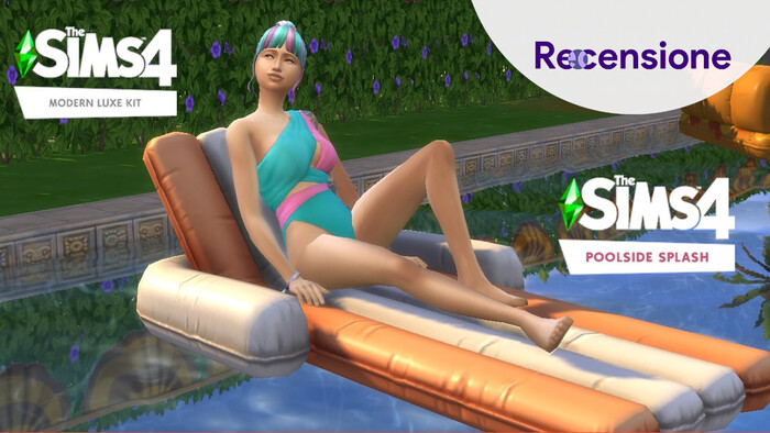<strong>The Sims 4 Lusso Moderno & Un Tuffo in Piscina</strong> - Recensione