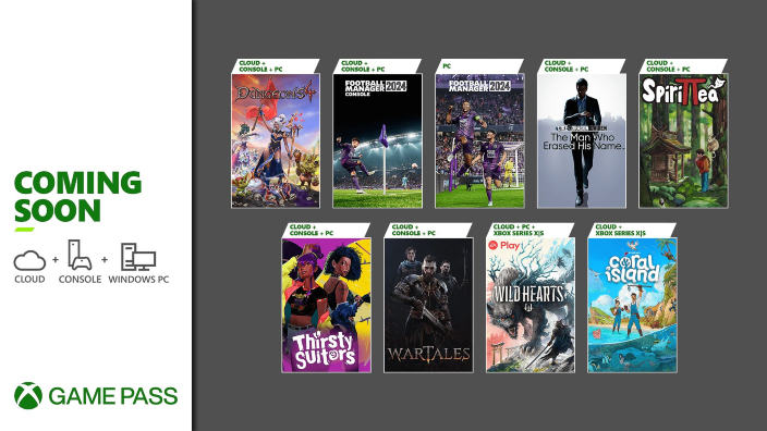 Xbox Game Pass ecco i titoli di novembre