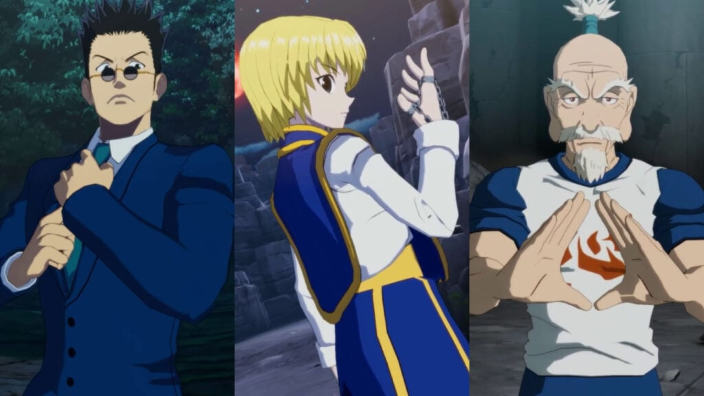 Hunter x Hunter: Nen Impact Leorio Kurapika e Netero mostrano le proprie mosse in trailer