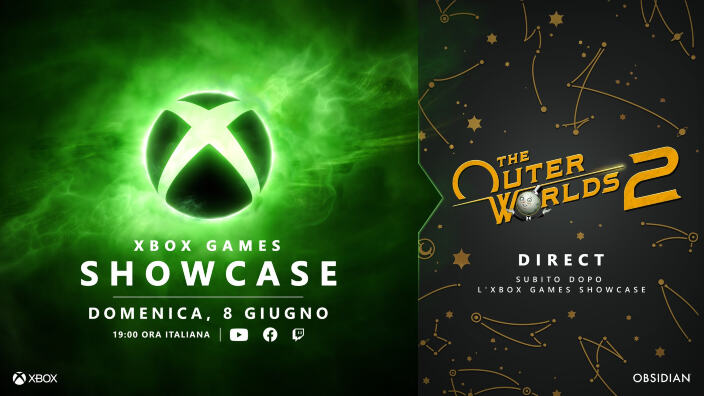 Xbox Games Showcase e The Outer Worlds 2: doppio evento l'8 giugno
