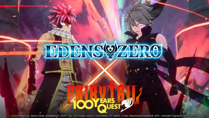 Edens Zero incontra Fairy Tail: il gioco Konami debutta con un epico crossover