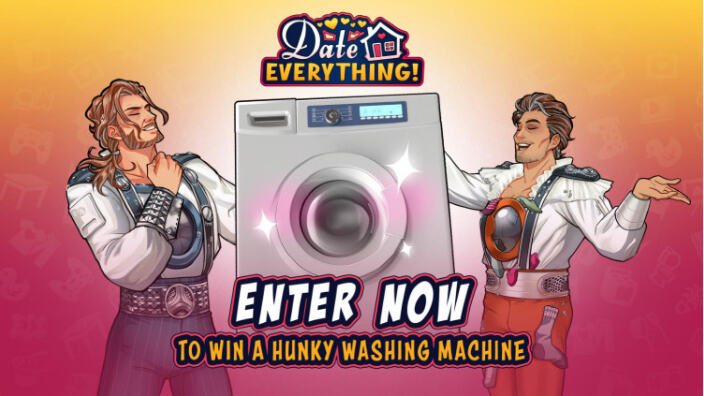 Date Everything festeggia il successo con... una lavatrice in regalo?!