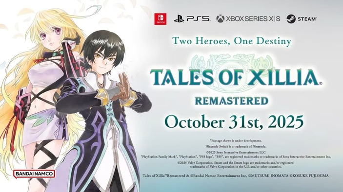Bandai Namco annuncia ufficialmente Tales of Xillia Remastered