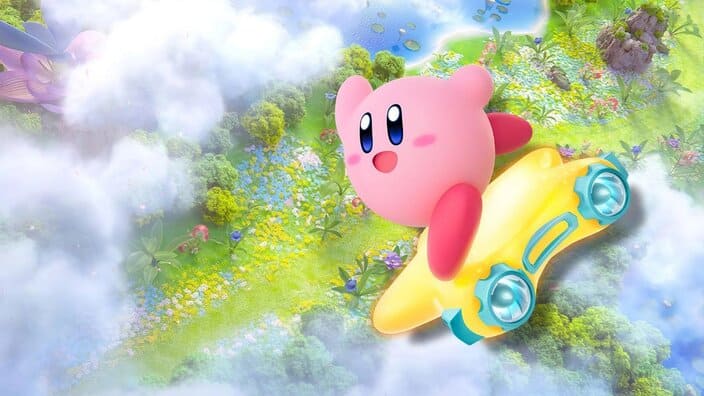 Kirby Air Riders si mostra finalmente in un direct dedicato